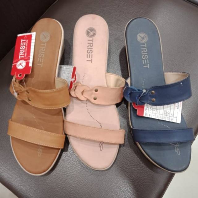  Triset  sandal  wanita size 36 40 Shopee  Indonesia