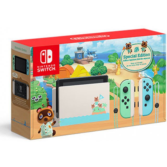 nintendo switch animal crossing edition game included