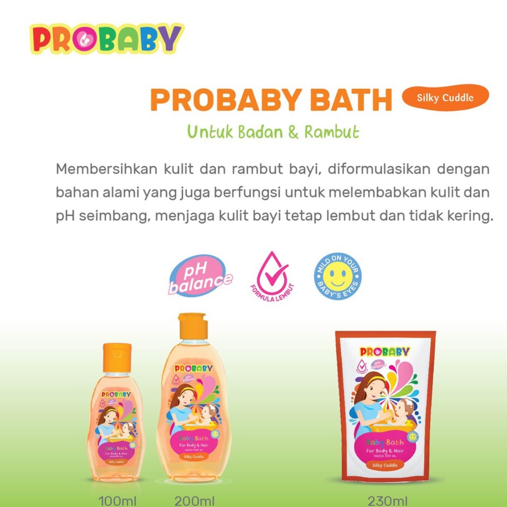 Probaby Sabun Mandi 5 Varian 100/200/230ml