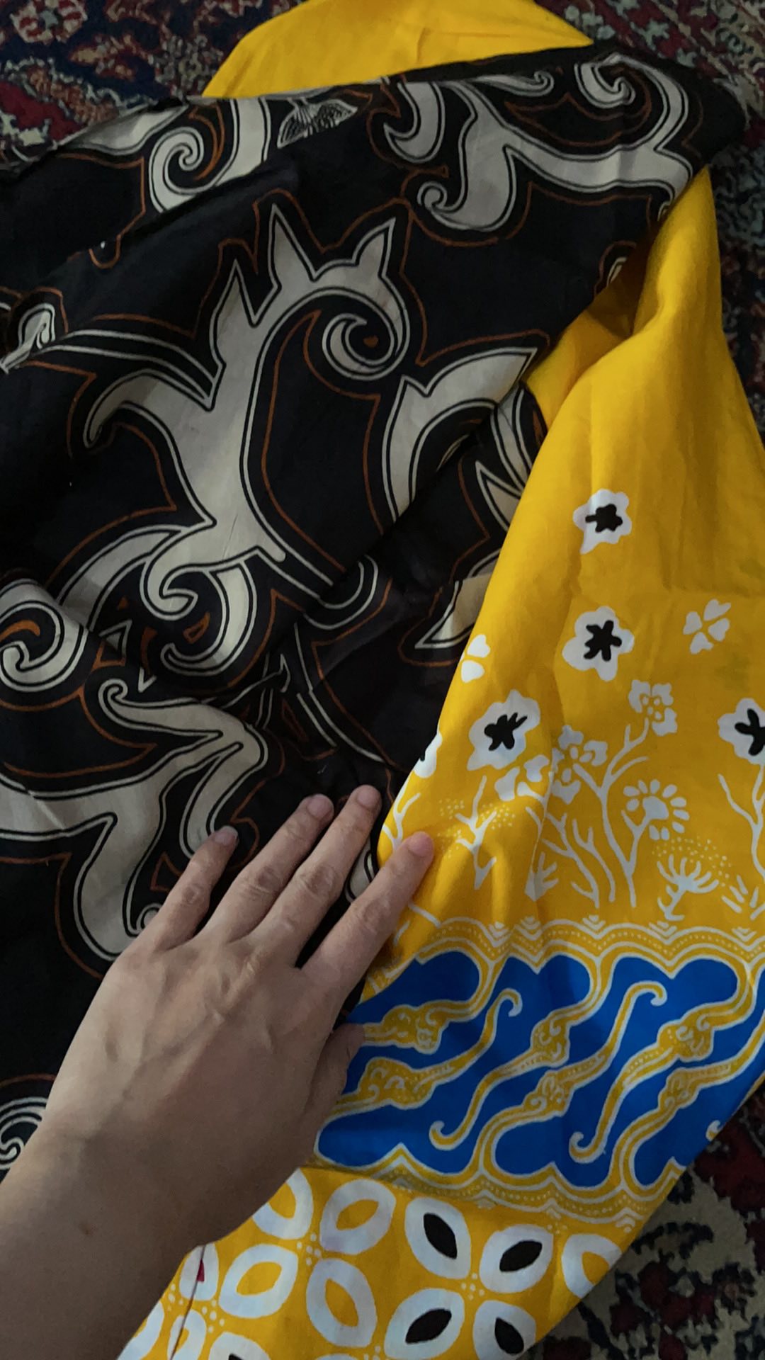 M-l-xl-xxl Batik Tunik Wanita Asj Sa Hrb026 Kenongo Pekalongan Sogan Tulis