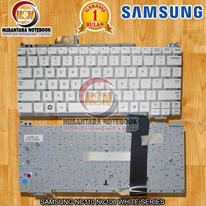 Keyboard Laptop Samsung NC110 NC108 White SERIES Komputer & Laptop | Komponen Laptop | RAM Laptop