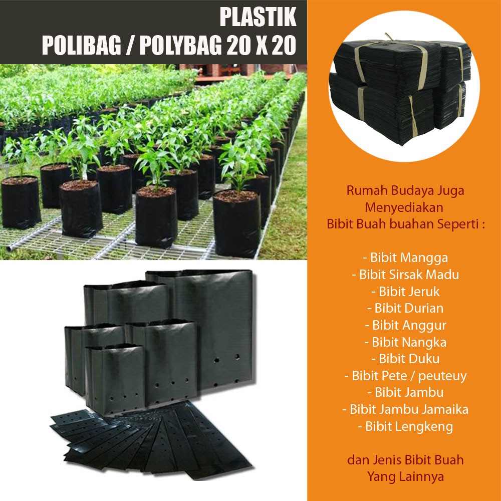 POLYBAG POLIBEG POLIBAG KANTONG TANAMAN PLASTIK POLYBAG POLIBEG POLIBAG KANTONG TANAMAN PLASTIK