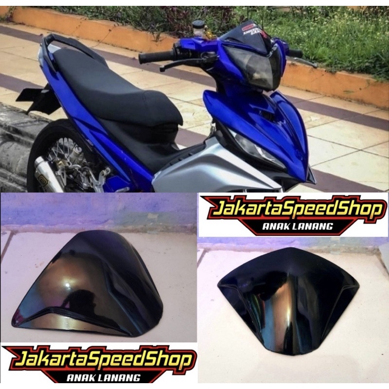 Visor jupiter mx new bahan tebal plus lem 3m