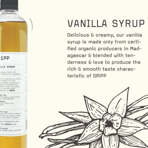 

Dripp Vanilla Syrup - Sirup Vanilla