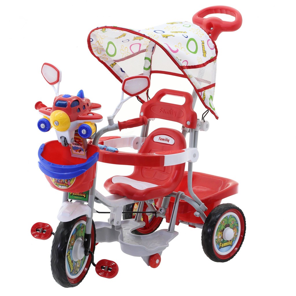 Family Tricycle F-993P T / Sepeda Anak Roda Tiga