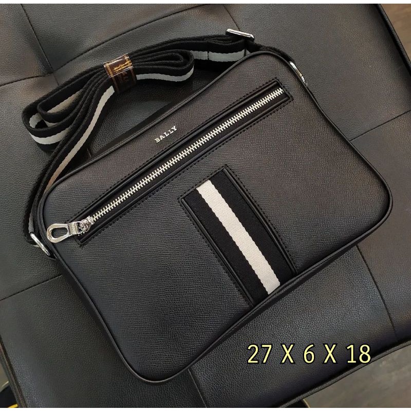 Tas Bally black TBL-01 branded mirror quality  1:1 original