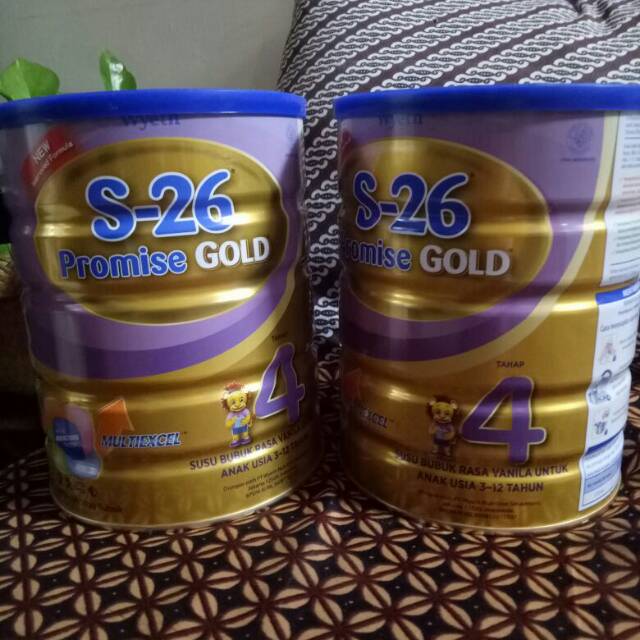 Susu S26 promise gold tahap 4