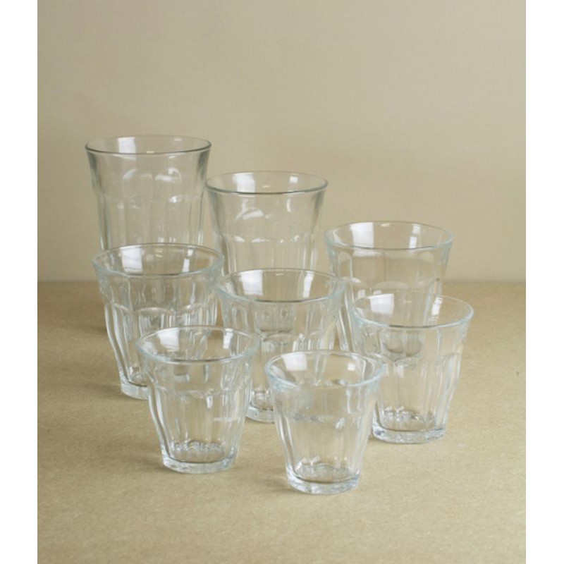 Gelas Duralex Picardie 250 ml - 500 ml | Gelas latte dan cappucino