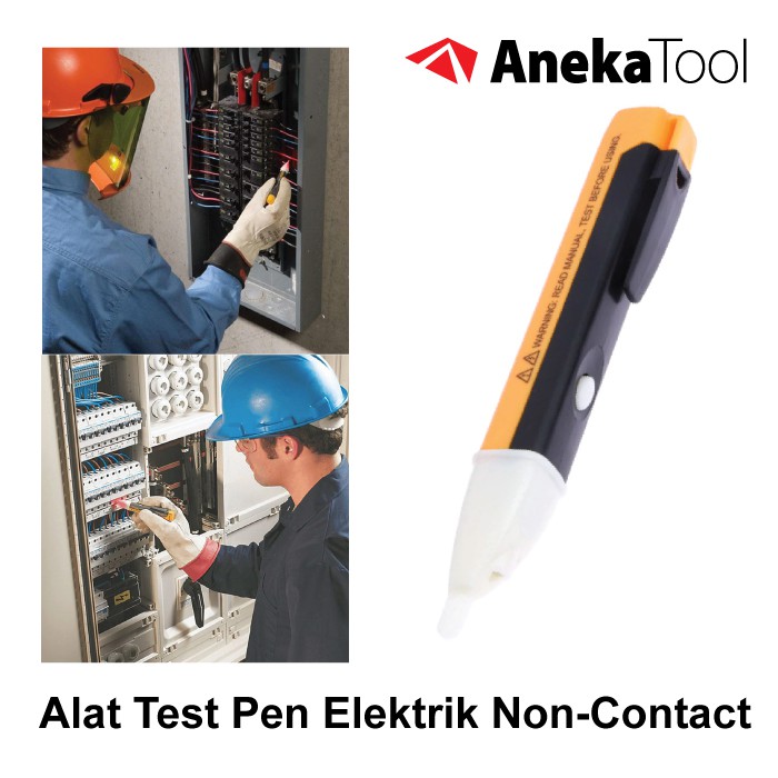 AT Alat Test Pen Listrik Non contact Voltage Tester Pen 90-1000V