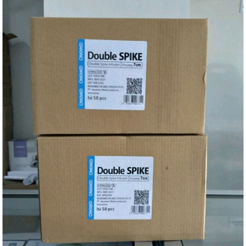 Double Spike Onemed/Alat Penusuk NACL