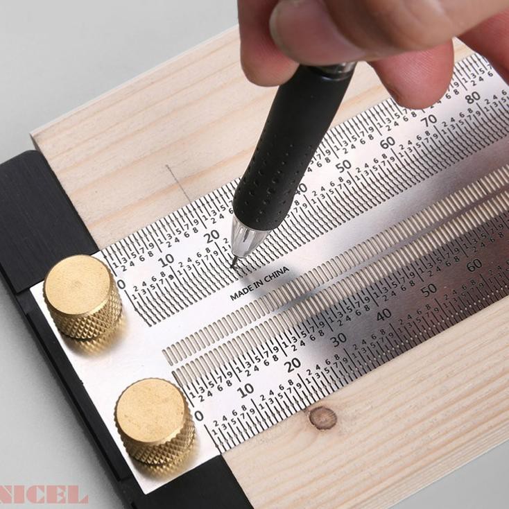 

Model Terkeren ➼ FNICEL PENGGARIS MARK LINE T-TYPE MEASURING RULER WOODWORKING TOOL 300MM ,,,,