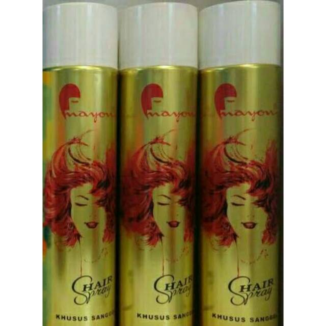 

Hair Spray Mayon Netto. 450 ML (Khusus Jabodetabek)