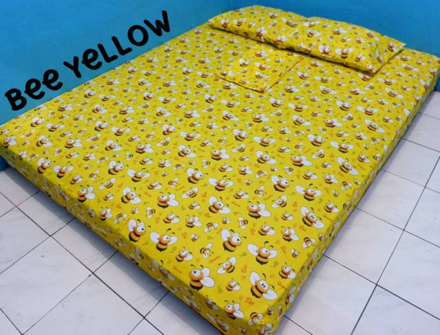 Sprei karakter anak 120 motif Spiderman, doraemon, mickey, keropi, tayo,