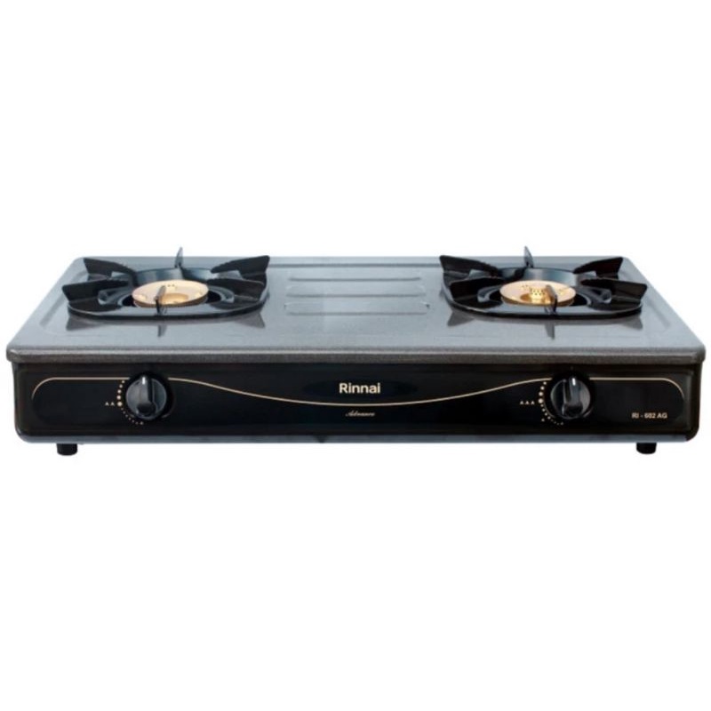 KOMPOR GAS RINNAI RO602AG 2 TUNGKU/KOMPOR GAS RINNAI 2 TUNGKU