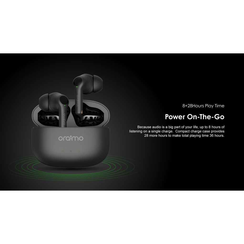 HANDSFREE EARBUDS HEADSET ORAIMO WIRELESS OEB-E104D FREEPODS 3