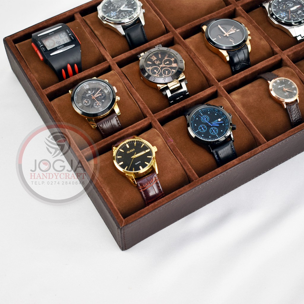 NEW Watch Tray Display Storage Case Watches / Kotak Tempat Jam Tangan / Box Jam Tangan Jumbo