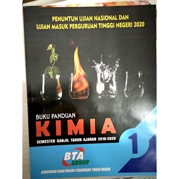 PRELOVED BUKU LATIHAN BTA KIMIA 1//2020//UTBK//SBMPTN//UJIAN MANDIRI