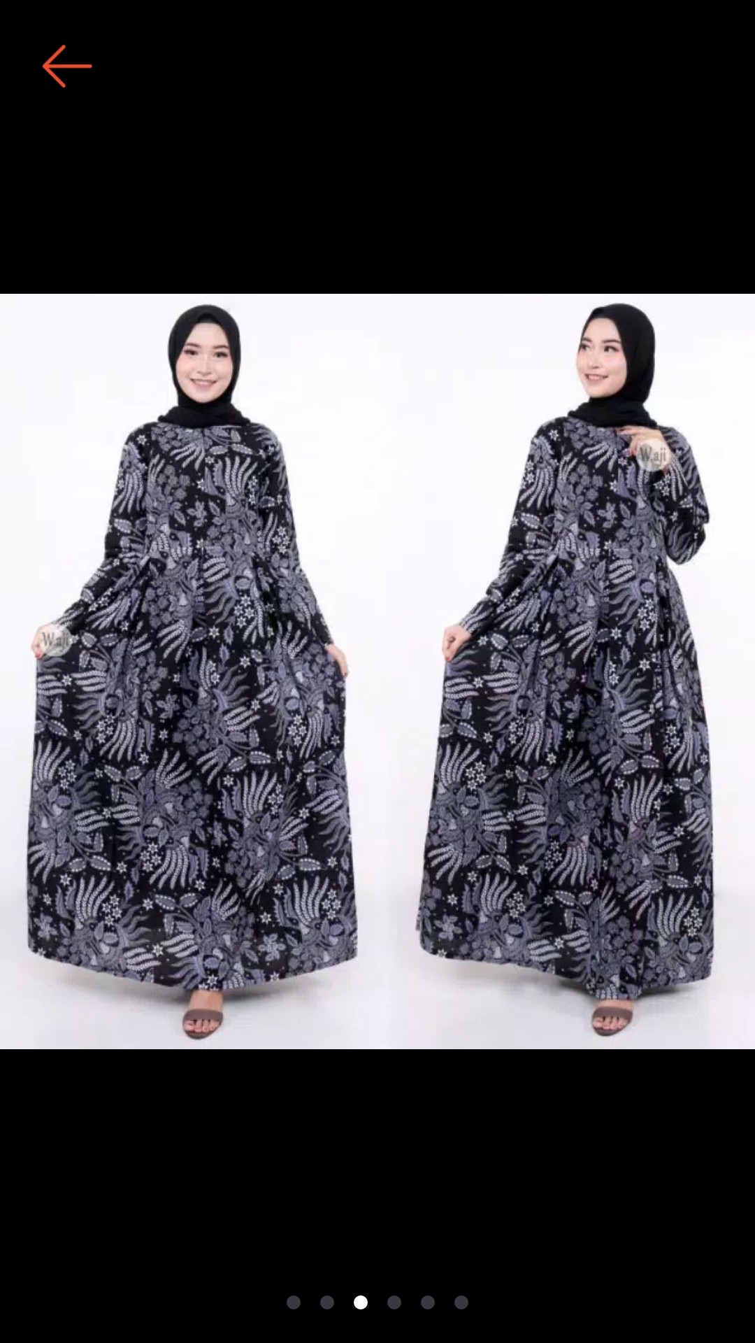 Batik Couole Keluarga Sania Ruffle Ori Ndoro Jowi Dnt Mataram