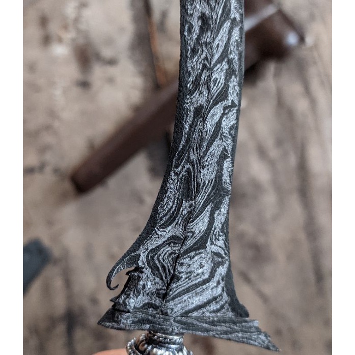 Keris Patrem Pusaka Sepuh TUS Jangkung Segoro Winotan Dwi Pamor