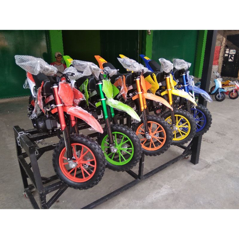 MOTOR MINI TRAIL 49CC PUMA 73 MT2  MINI MOTOR TRAIL -MOTOR ANAK- MOTOR CROSS MINI PROMO