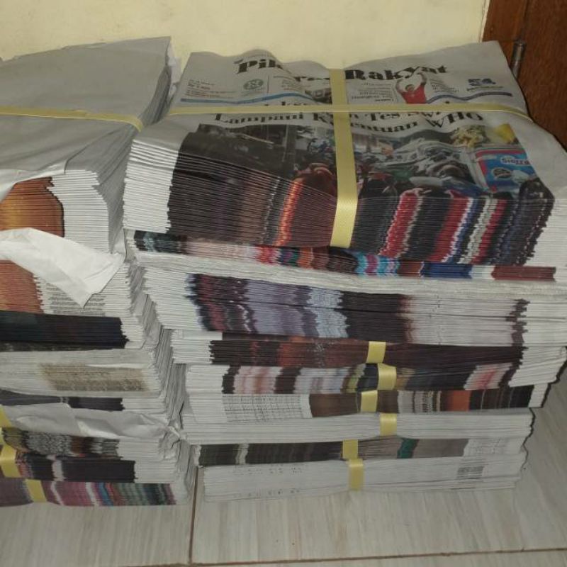 KORAN SISA EDAR MASIH BARU BUKAN KORAN BEKAS