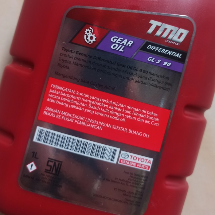 TMO gear oil gardan