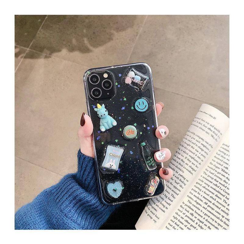 Soft Case Hp Gambar Kartun Kelinci Untuk iPhone 13 / 12 / 11promax / X / XS MAX / XR / SE / 2022 2020 / 7 / 8plus