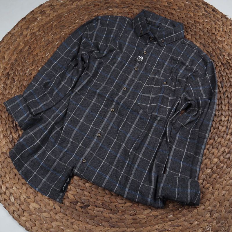 (COD) KEMEJA FLANEL LENGAN PANJANG PRIA DAN WANITA JACK BROWN PREMIUM QUALITY KEMEJA FLANEL OUTFIT K