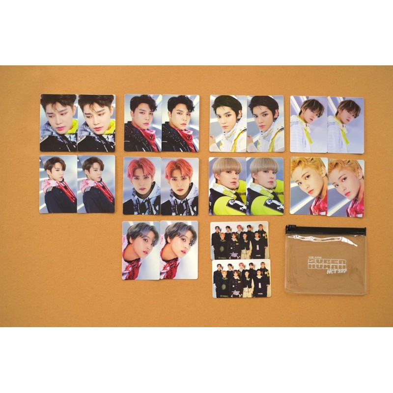 NCT127 SUPERHUMAN STICKER PHOTOCARD