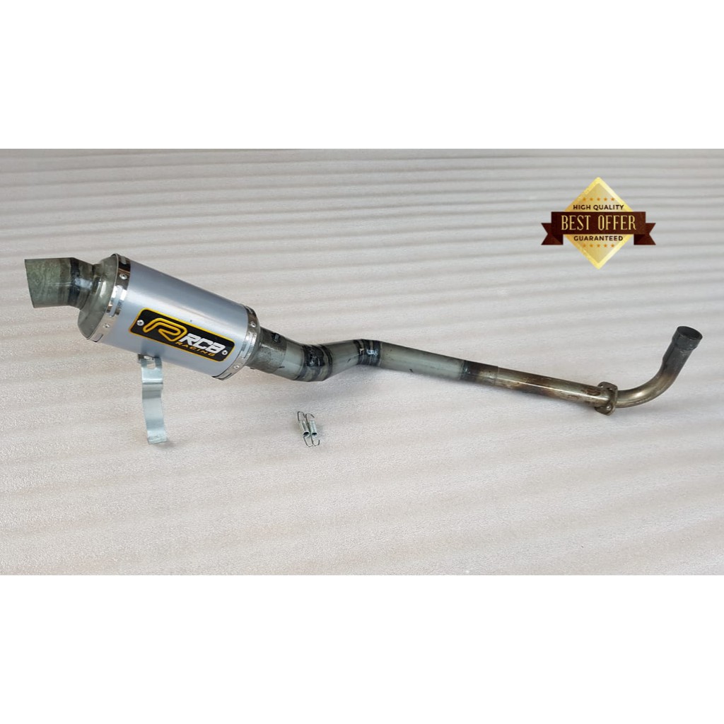 KNALPOT RACING KOLONG RCB SUPRA FIT NEW - SUPRA X 100 OVAL