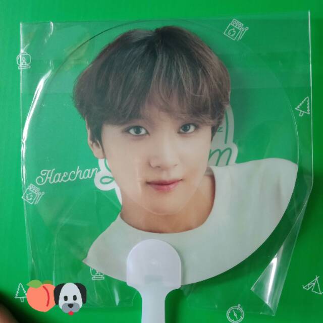 Haechan Clear Fan - NCT DREAM SUMMER VACATION KIT.