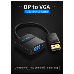 Vention HBF Adapter Converter DisplayPort (DP) Male to VGA Female