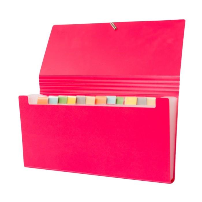 

Bantex Expanding File Cheque (12 Pockets) Melon 8811 63