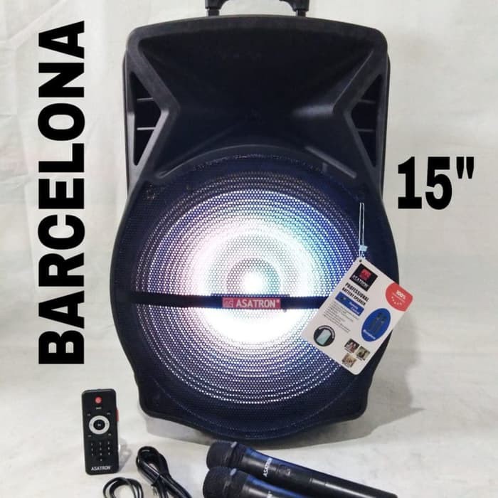 Speaker Bluetooth Portable Asatron HT 8888 15inch/Speaker Asatron 15"