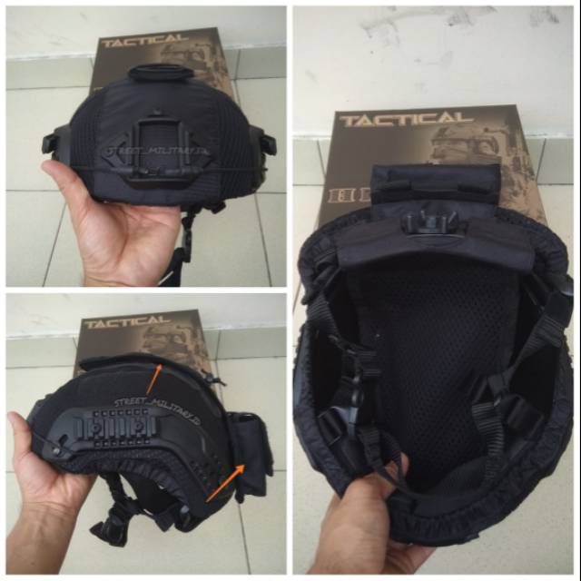 HELM TACTICAL TEMPUR EM8979 MICH 2001