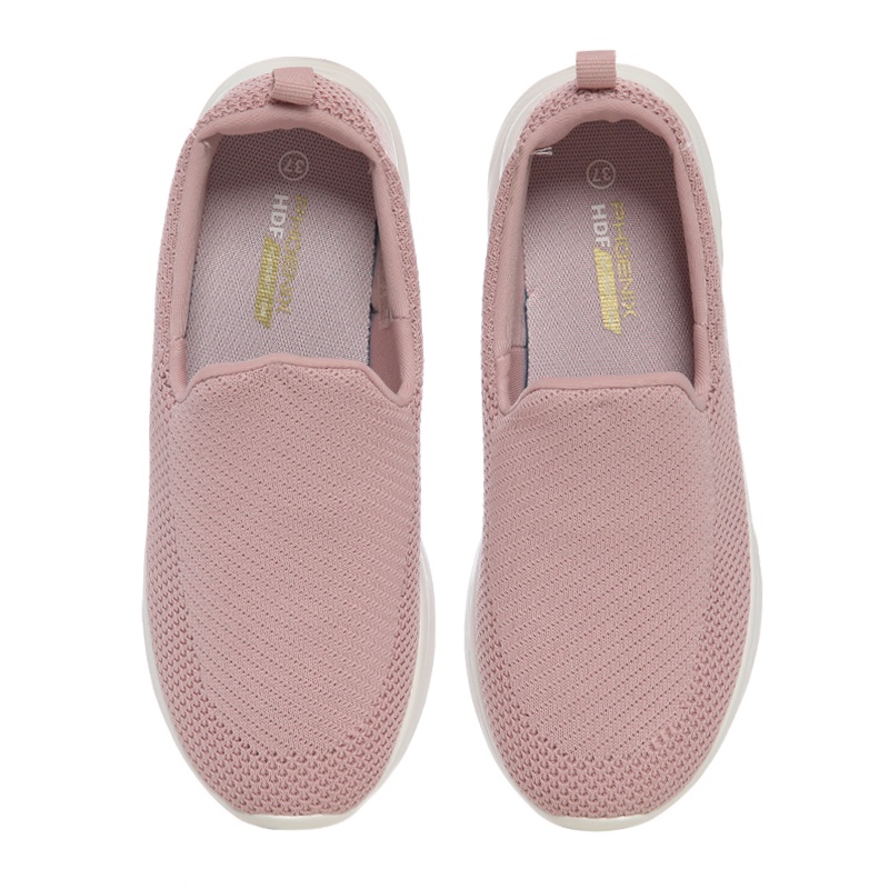 Phoenix Yuka Sepatu Slip On Wanita - Rose