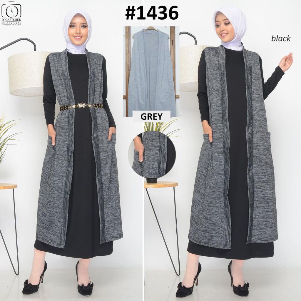 Bess - Long Cardi Mozaic / Cardigan Panjang Mozaic