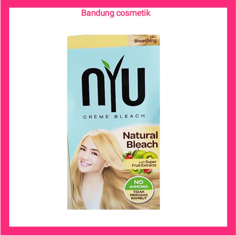 Nyu hair natural blach