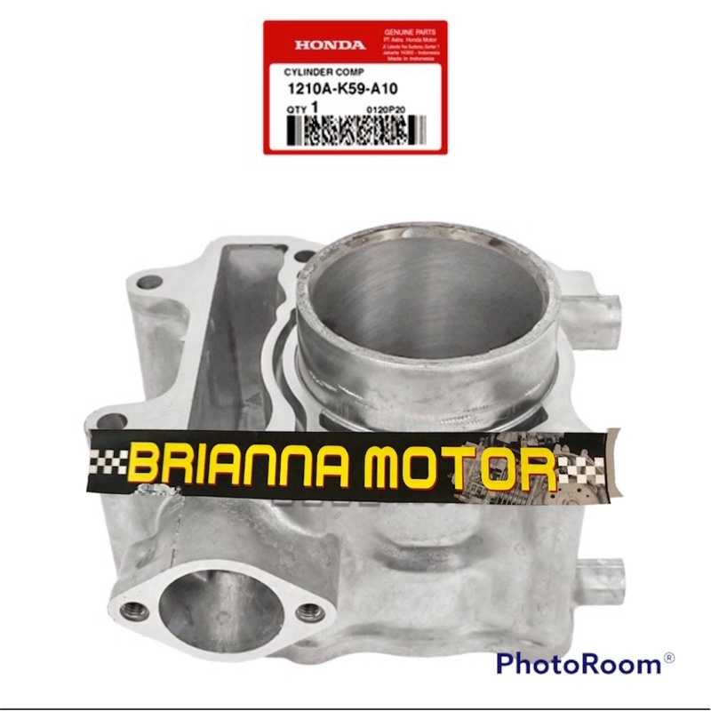 CYLINDER BLOK VARIO 150 ORI HONDA 1210A K59 A10