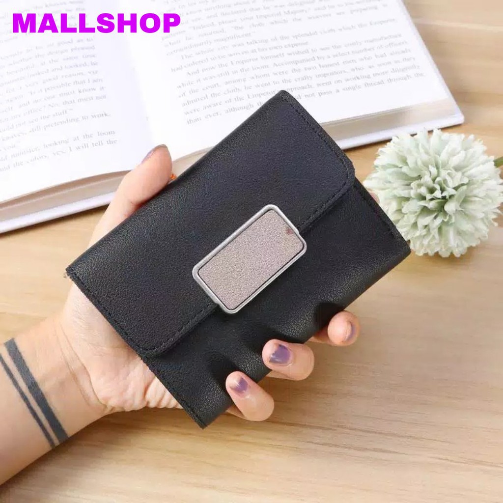 (COD) Dompet Lipat Wanita Women Wallet Fashion Korea MALL SHOPPING