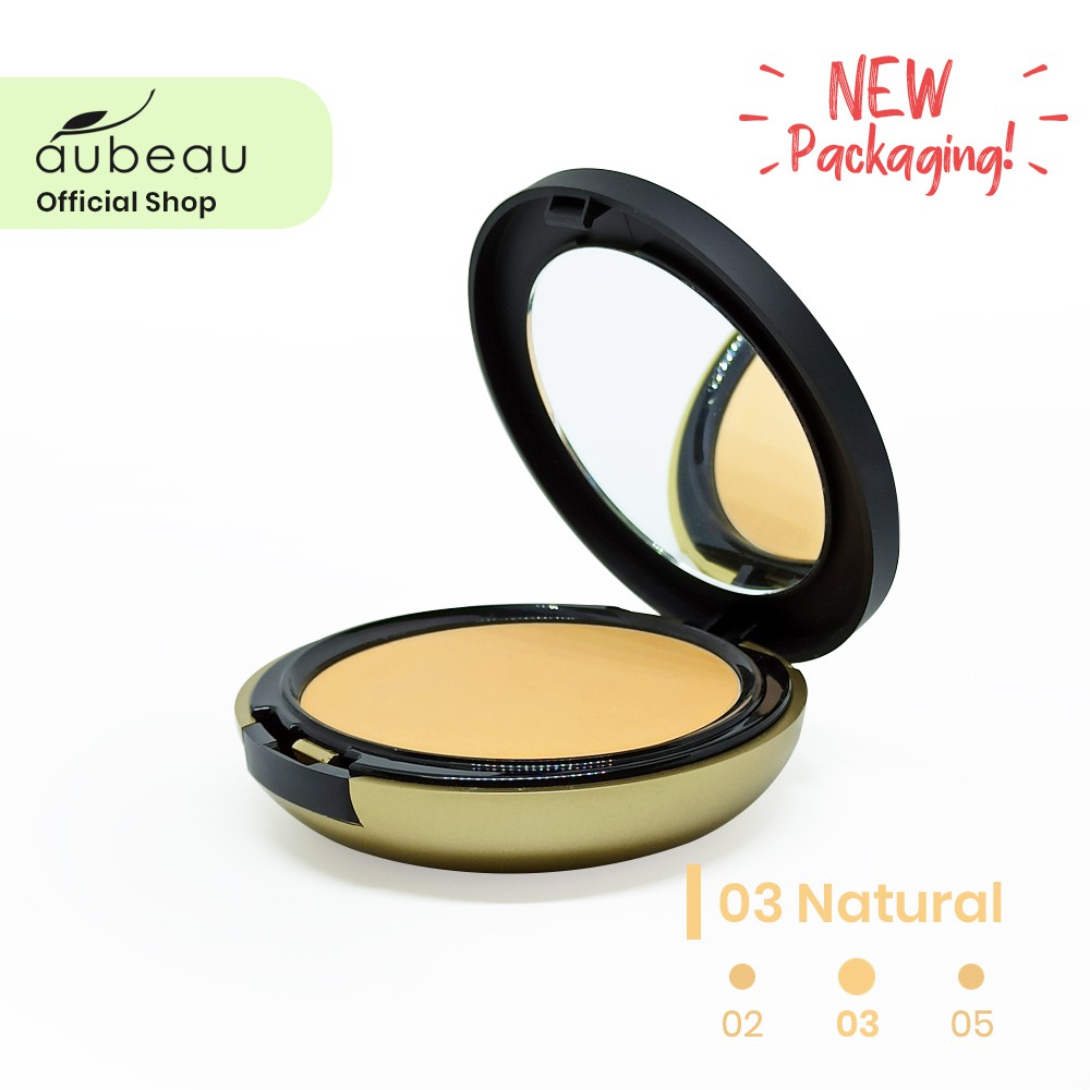 aubeau UV Lite Powdery Foundation 14.5 gr