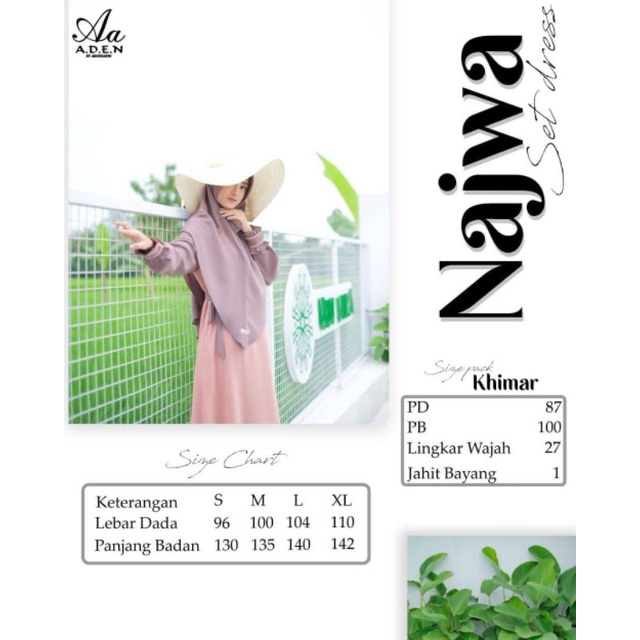 Gamis Najwa by Aden