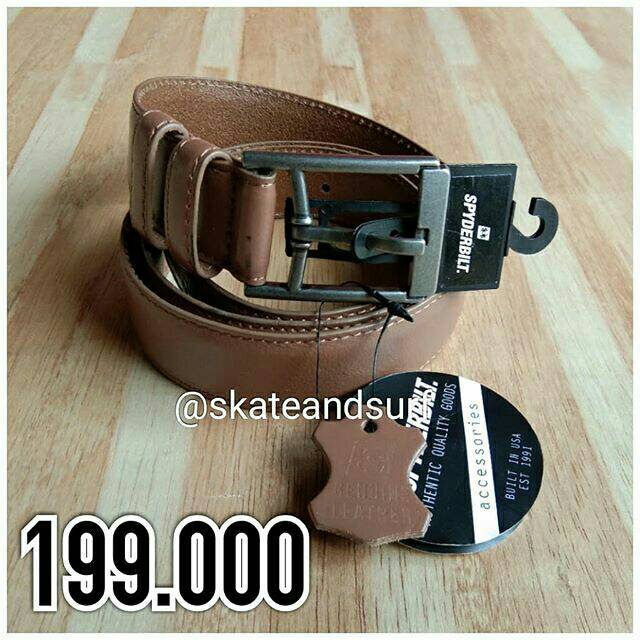 BELT SPYDERBILT KULIT ORIGINAL