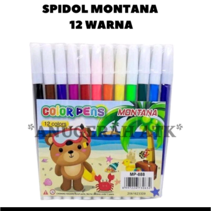 

SPIDOL MONTANA 12 WARNA