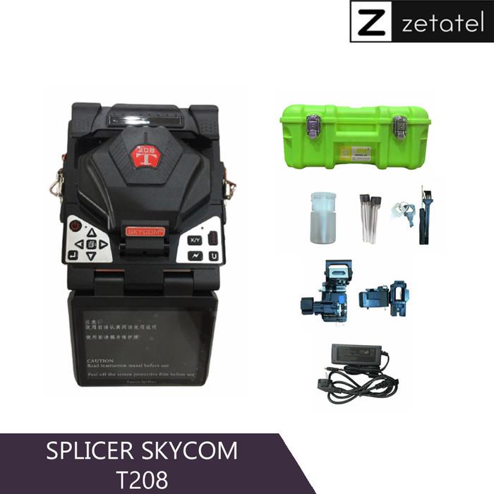 skycom fusion splicer T208 optical fusion splicer