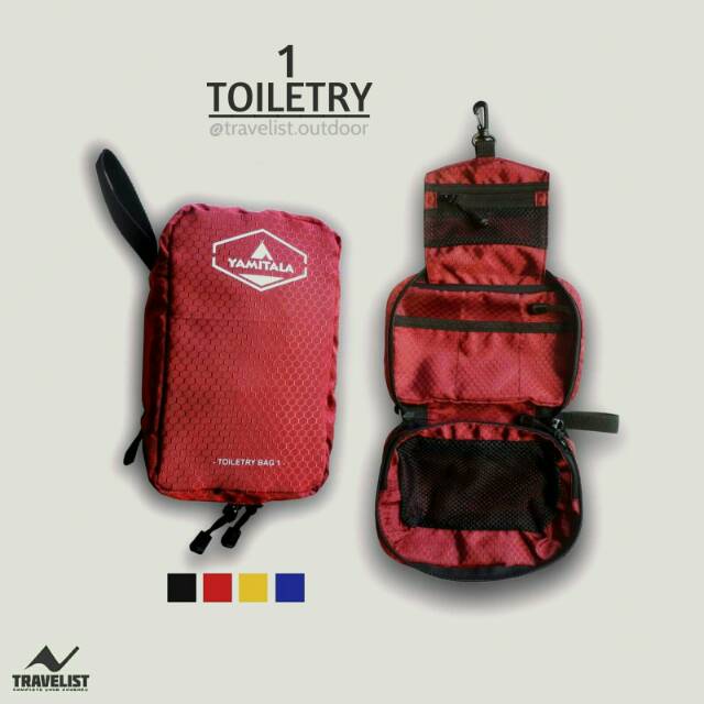 Yamitala Toiletry 1 / tas mandi / tas organizer / tas alat mandi / tas travel / tas kecil