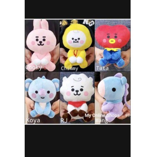 BONEKA BT21 BONEKA BTS BONEKA DUDUK BT21