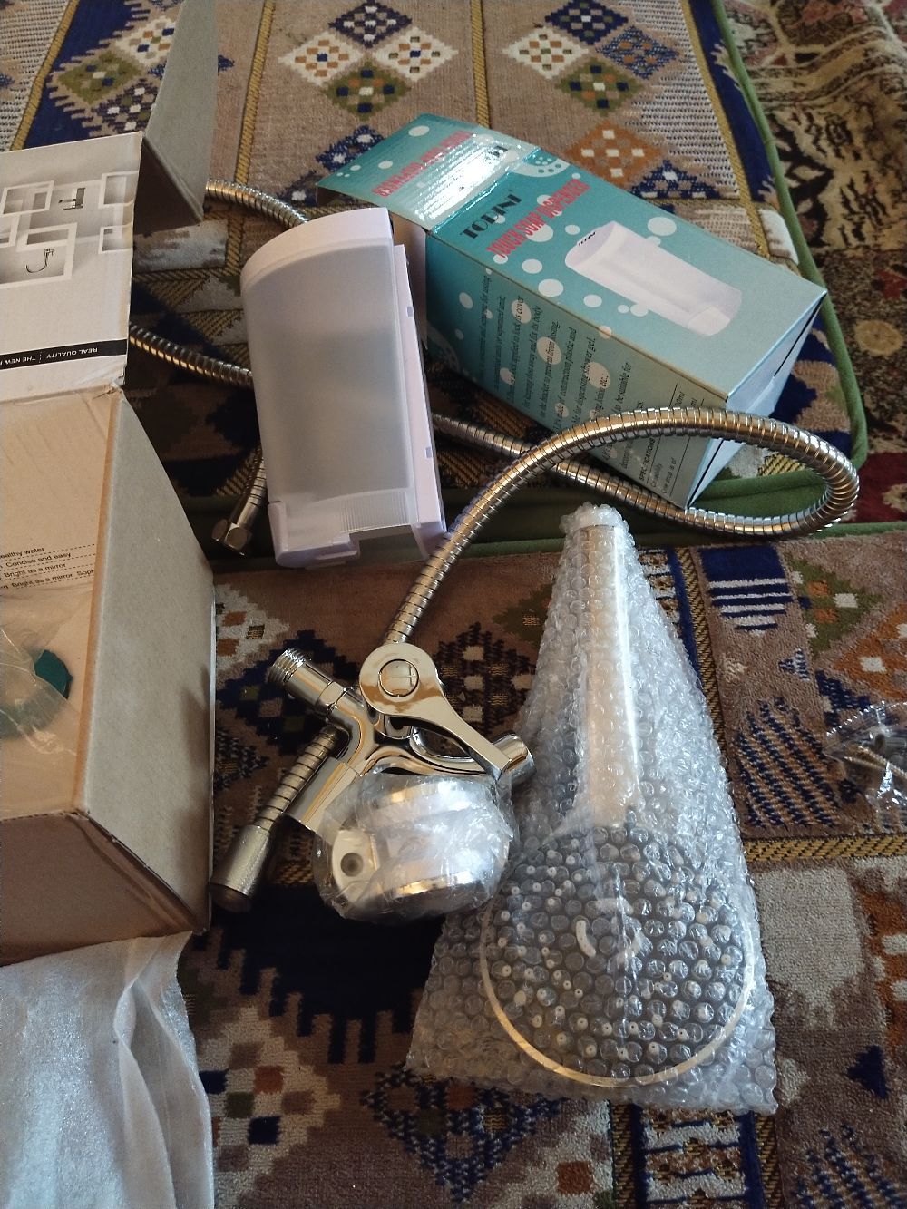 Paket Shower Mandi Bonus Dispenser / Kran Cabang / Handshower