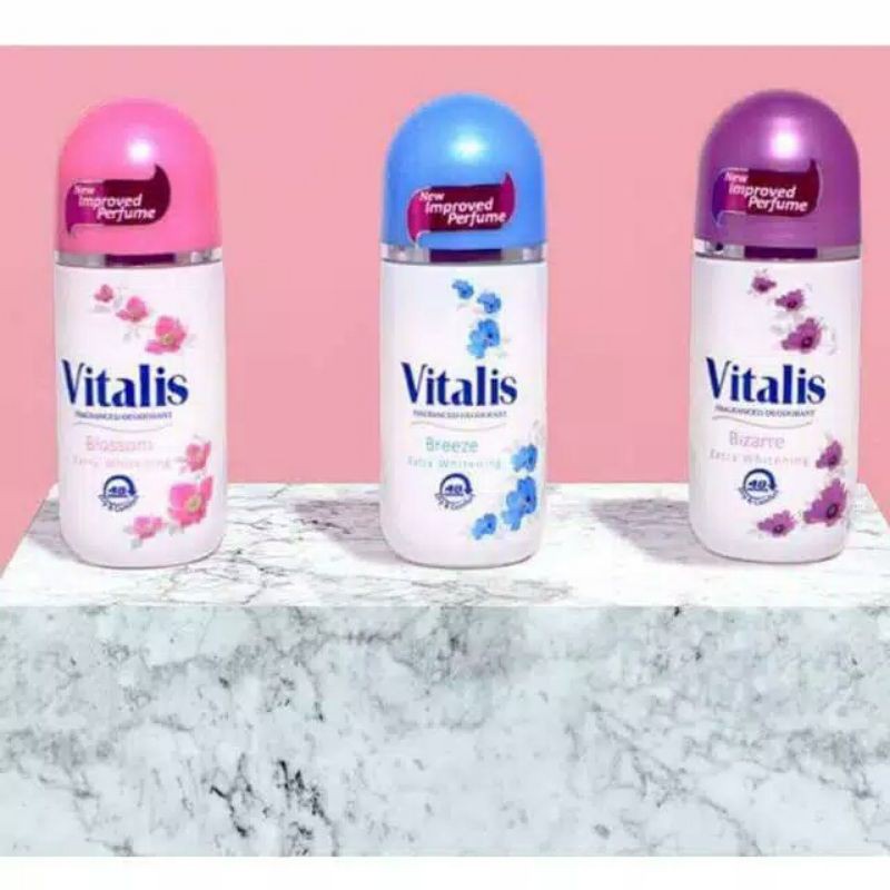 Vitalis Fragranced Deodorant Roll On 40ml