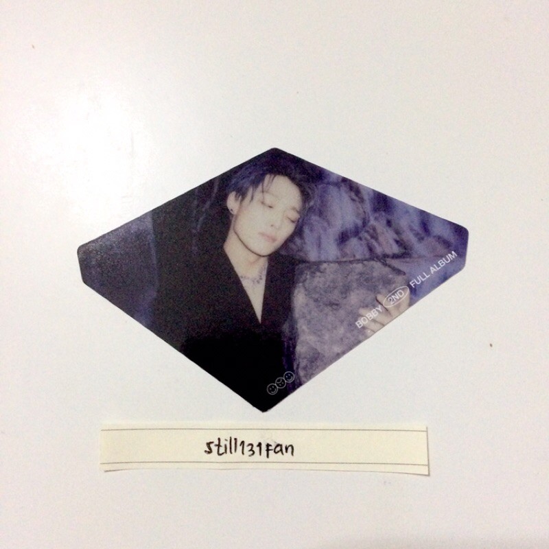 PHOTOCARD BOBBY IKON ALBUM LUCKY MAN